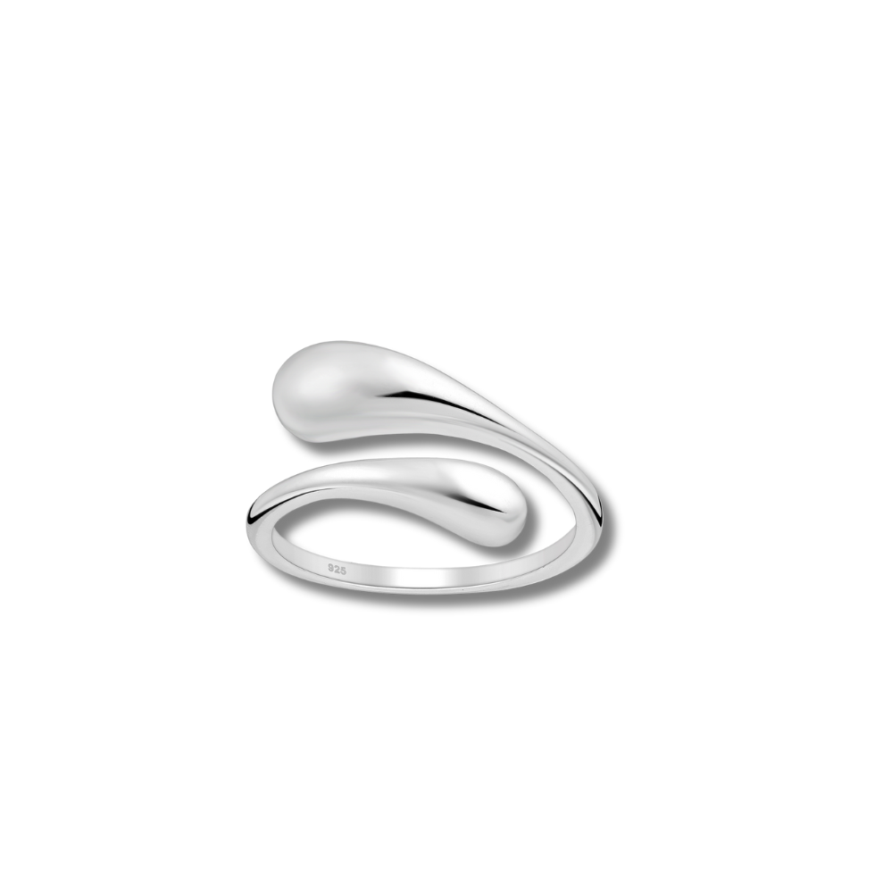 Sterling Silver Adjustable Ring