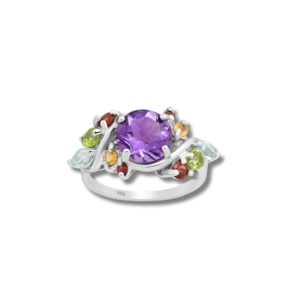 Fleur Sauvage Sterling Silver Ring