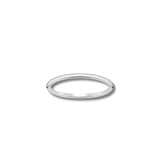 Sterling Silver Basic Ring