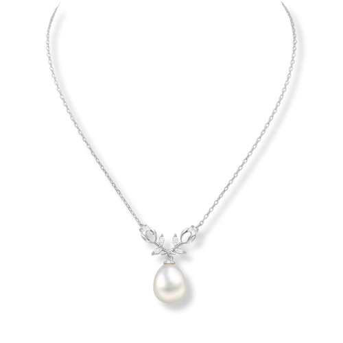 Perle Collection Flower Necklace