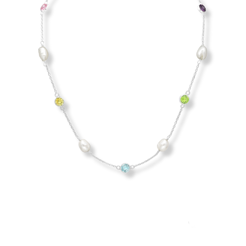 Perle Collection Crystal Necklace