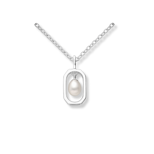 Perle collection Sterling Silver Pendant