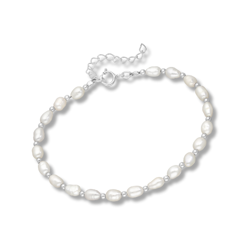 Perle Collection Bracelet Beaded with Freshwater Pearls