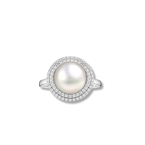 Perle Collection Statement Ring