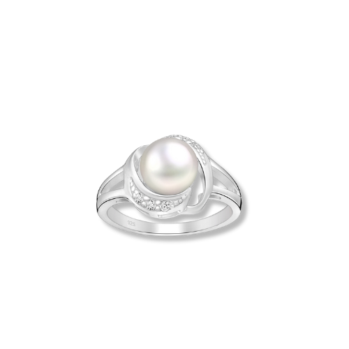 Perle Collection Statement Ring