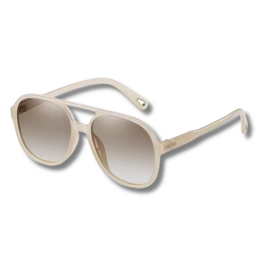 First Addition Polarized Beige Sunglasses
