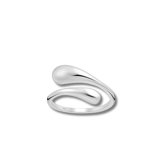 Sterling Silver Adjustable Ring