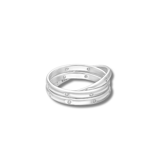 Sterling Silver Stack Ring